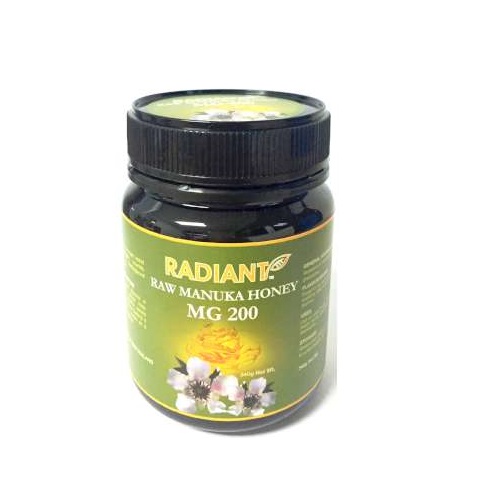 RADIANT RAW MANUKA MG200 340GM